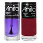 Imagem de Esmalte Pimenta Glitter + Top Brilho 10ml Anita