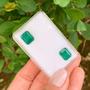 Imagem de Esmeralda Baguete Retangular Par 8,62ct