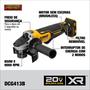 Imagem de Esmerilhadeira 20V MAX Angular 4-1/2” com Sistema de Freio Eletrônico e Embreagem E-Clutch (DCG413B-B2)