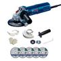 Imagem de Esmerilhadeira 900W Bosch Gws 9-125 S c/ velocidade variável