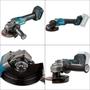 Imagem de Esmerilhadeira Angular 125Mm Sem Fio 40V Resistência Água Motor BL Com Protetor GA013GZ Makita