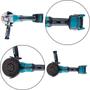 Imagem de Esmerilhadeira Angular 125Mm Sem Fio 40V Resistência Água Motor BL Com Protetor GA016GZ Makita