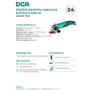 Imagem de Esmerilhadeira Angular 4.1/2'' 1020W ASM07-115H - 127V - DCA