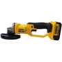 Imagem de Esmerilhadeira Angular 4.1/2" - 5" à Bateria 20v Dewalt DCG412M2 220v