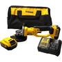 Imagem de Esmerilhadeira Angular 4.1/2" - 5" à Bateria 20v Dewalt DCG412M2 220v