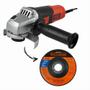 Imagem de Esmerilhadeira angular 4.1/2" 820 watts rotação de 11.000 rpm - G720 - Black + Decker