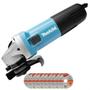 Imagem de Esmerilhadeira Angular 4.1/2” 840W Makita 9557HNG + 10 Discos