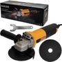Imagem de Esmerilhadeira Angular 720W com 2 discos 115mm Profissional