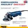 Imagem de Esmerilhadeira Angular Bosch Professional Gws 9 125 P 110v Cor Azul