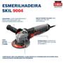 Imagem de Esmerilhadeira Angular de 4.1/2" Skil 9004 830W 127V com 5 Discos 