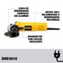 Imagem de Esmerilhadeira angular DeWalt DWE4010 60Hz amarela 700W 220V