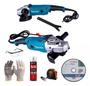 Imagem de Esmerilhadeira Angular Lixadeira 2200W Makita 7 Polegada Kit Completo