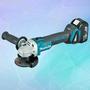 Imagem de Esmerilhadeira Angular Makita 18V 125mm Brushless - Recarregável e de Alta Potência