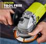 Imagem de Esmerilhadeira Angular Sem Fio RYOBI ONE+ 18V - Modelo CUSHYBITE PCL445B