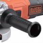 Imagem de Esmerilhadeira Lixadeira Angular 4.1/2 650w 220v Black+Decker Com 6 Discos