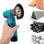 Imagem de Esmerilhadeira Lixadeira Angular Sem Fio Portátil Corte Desbaste 2 Baterias 12v