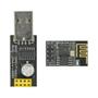 Imagem de Esp8266 Módulo Wifi Adaptador Usb ESP-01S Placa De Desenvolvimento Microcontrolador De Comunicação