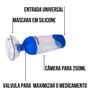 Imagem de Espaçador Universal Bombinha para Medicamento e Asma Infantil Máscara P Medicate (0 a 3 anos)