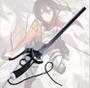 Imagem de Espada Cosplay Mikasa Ackerman Attack On Titan Katana Preta