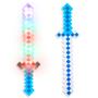 Imagem de Espada de Brinquedo LED Fun Central - 24 Pixels de 8 Bits - Pacote com 2 Unidades (Azul)