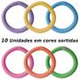 Imagem de Espaguete Macarrao Boia Piscina Circular 60 Cm 10 Und  Upex 