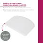 Imagem de Espátula Alisadora e Raspadora para Confeitar e Decorar COberturas de Bolos e Tortas 11,8x9,4cm