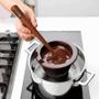 Imagem de Espátula Com Termômetro Digital Culinária Chocolate Pratica