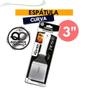 Imagem de Espátula Curva - Premium Aço Inox Espatula Cozinha Lanche Chapeiro Chapa Hamburguer Cortar e Pegar Pizza Massas - PANAMI