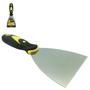 Imagem de Espatula de metal cabo emborrachado amarelo / preto pro 3'' 20cm - STARTOOLS