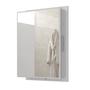 Imagem de Espelheira para Banheiro 1 Porta Lateral Deslizante Napoli Móveis Bechara Branco