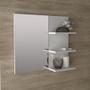 Imagem de Espelheira para Banheiro 60cm Multimóveis CR10088 Branca