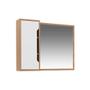 Imagem de Espelheira para Banheiro 80cm com porta BN3645 Tecno Mobili