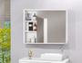 Imagem de Espelheira Para Banheiro C/ Porta Espelho E Prateleiras 80cm