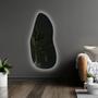 Imagem de Espelho 130x60cm Multiuso Orgânico Lapidado Pendurador LED In House Decor