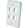 Imagem de Espelho 4 x 2 com 4 Portas + 2 Modulo Cego - Branco