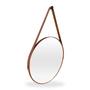 Espelho Adnet Redondo 60cm com Alça e Suporte para Escritório Banheiro Hall - Outlet Dos Espelhos Imagem de Espelho Adnet Redondo 60cm com Alça e Suporte para Escritório Banheiro Hall