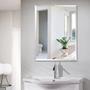 Imagem de Espelho banheiro lapidado Bisotê 40x50cm Com Pendurador