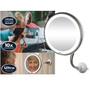 Imagem de Espelho Com Led 10X De Aumento Para Banheiro Haste Flexível