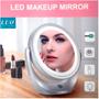 Imagem de Espelho Com Led Makeup Mirror - LUO