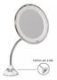 Imagem de Espelho Com Luz Led 10 X Aumento P/ Maquiagem Banheiro / 534