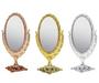 Imagem de Espelho de Mesa Oval Princesas Giratório 360 para Maquiagem