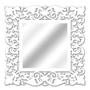 Imagem de Espelho De Parede 14850B Branco 70x70 Art Shop