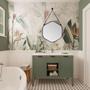 Imagem de Espelho De Parede Para Banheiro Com Alça Adnet Decorativo