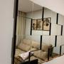 Imagem de Espelho Decorativo 3D 105x45cm Liverpool Para Sala Quarto Cozinha - 21pç