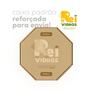 Espelho Decorativo Adnet Grande de Parede Redondo com Alça em Material Ecológico 60cm + Suporte - Rei dos Vidros Imagem de Espelho Decorativo Adnet Grande de Parede Redondo com Alça em Material Ecológico 60cm + Suporte