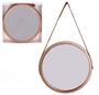 Imagem de Espelho Decorativo Banheiro Redondo Sala Quarto Banheiro Lavabo 45cm Rose Gold