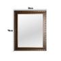 Imagem de Espelho Decorativo Com Moldura Em Madeira 36x46cm Retangular Imagem Nítida