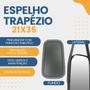 Imagem de Espelho Decorativo de Parede Modelo Trapezio com Alça 21x35cm Kit com 2 unidades