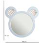 Imagem de Espelho Decorativo Infantil 43x44cm Urso In House Decor