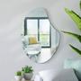 Imagem de Espelho Decorativo Orgânico 60cmx40cm E10, Moderno Luxo Sala Quarto Banheiro